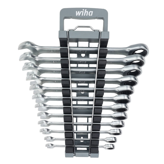 12 Piece Combination Ratchet Wrench Set - Metric