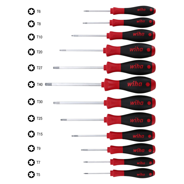 12 Piece SoftFinish Torx Screwdriver Set