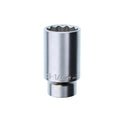 Wiha 33865 12 Point - 1/2" Drive Deep Socket 1-1/4"