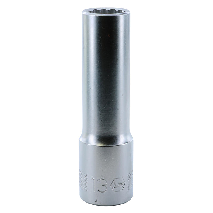 Wiha 33869 12 Point - 1/2" Drive Deep Socket 13.0mm