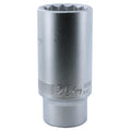 Wiha 33882 12 Point - 1/2" Drive Deep Socket 26.0mm