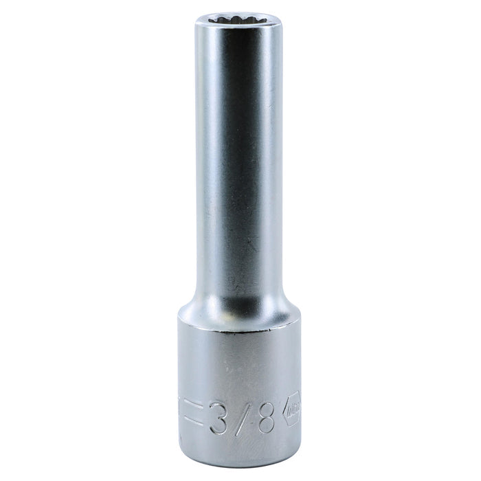 Wiha 33851 12 Point - 1/2" Drive Deep Socket 3/8"