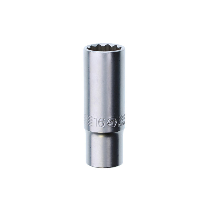 Wiha 33759 12 Point - 3/8" Drive Deep Socket 16.0mm