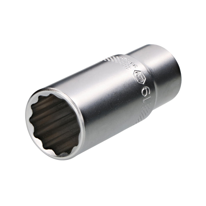 12 Point - 3/8" Drive Deep Socket 19.0mm
