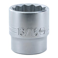 Wiha 33719 12 Point - 3/8 Inch Drive Socket - 13/16"