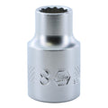 Wiha 33723 12 Point - 3/8 Inch Drive Socket - 8.0mm