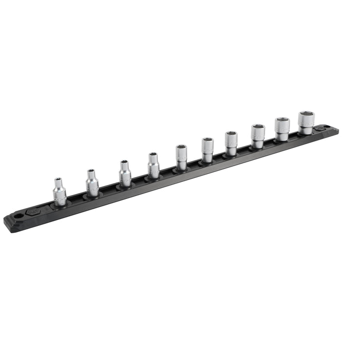 Wiha 33390 14 Piece Professional Series Socket and Ratchet Set with 3 and 6 Inch Extension Bars- SAE