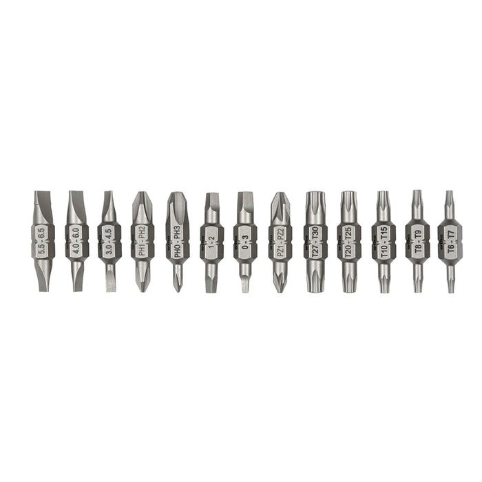 14 Piece Ultra Driver 26-in-1 Technician Bit Holder Set