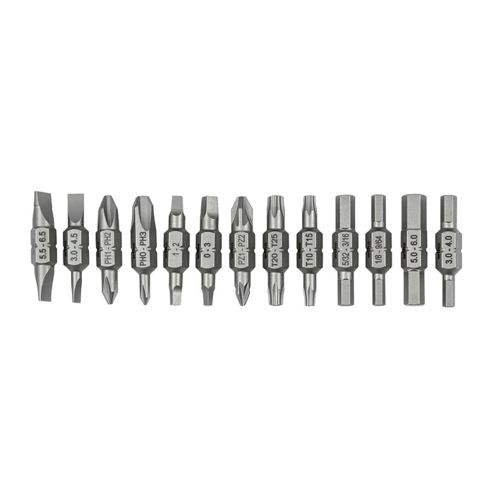 14 Piece Ultra Driver 26-in-1 Tradesman Bit Holder Set