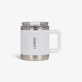 Front View | 15 Oz Coffee Mug::White::Hot/cold compatible