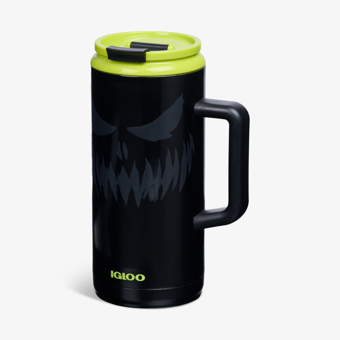 Angle View | 1L Beer Mug::Spooky Glow::Advanced temperature retention