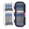 24 Piece GoStack TerminatorBlue Impact Bit Set