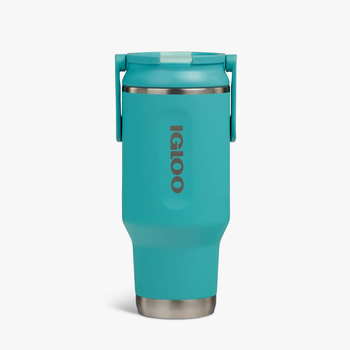 Front View | 32 Oz Sport Sipper Bottle::Lagoon Teal::