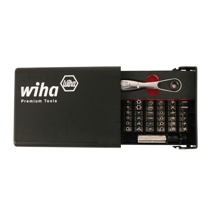 38 Piece Security Bit Set with Mini Ratchet