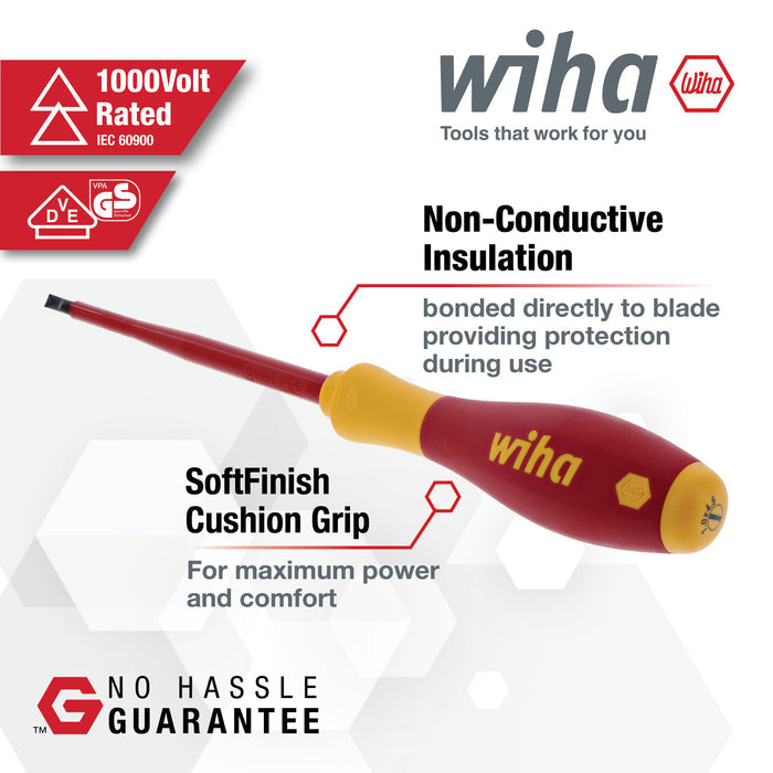 4 Piece Insulated SoftFinish Screwdriver Set