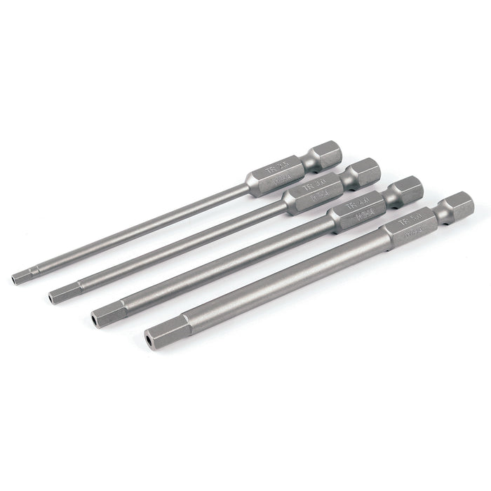 Wiha 76090 4 Piece Security Hex Power Blade Set - Metric