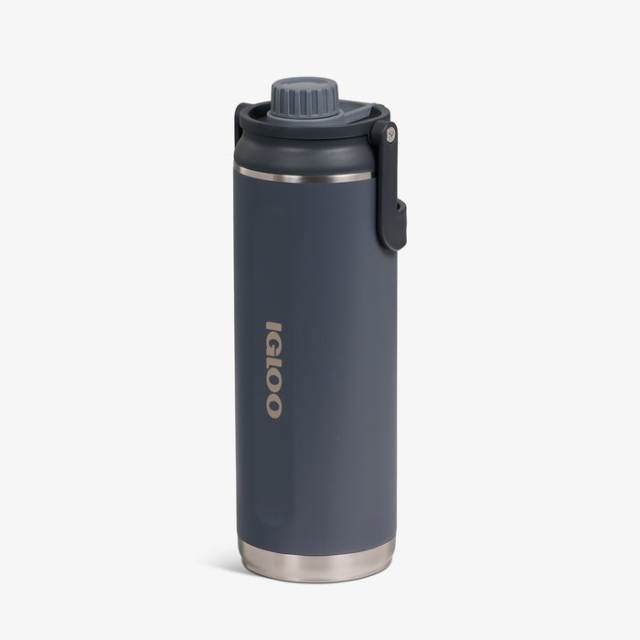 Angle View | 46 Oz Twist ‘n’ Chug Bottle::Carbonite::No-look-sip indicator