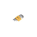 5 Piece Mini Hex L-Key Short Arm Set - Inch