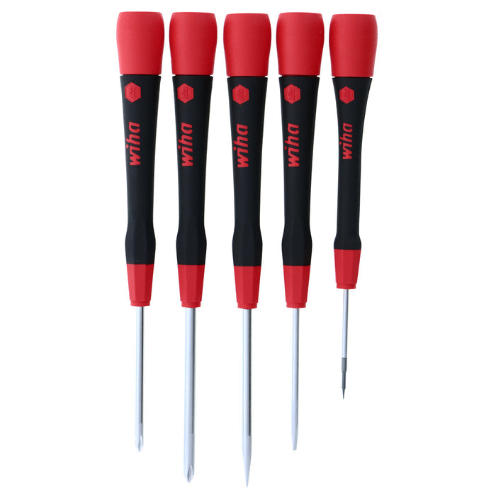 5 Piece PicoFinish Precision Slotted and Phillips Screwdriver Set
