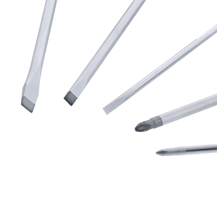 5 Piece SoftFinish Slotted and Phillips Screwdriver Set