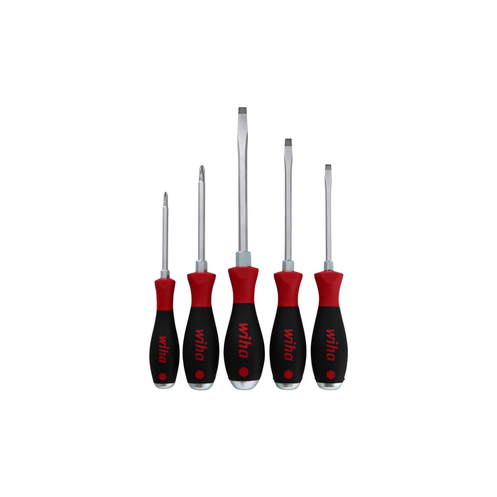 5 Piece SoftFinish XHeavy Duty Slotted and Phillips Screwdriver Set