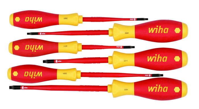 6 Piece Insulated Security Torx Screwdriver Set