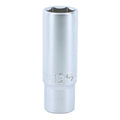 Wiha 33349 6 Point - 1/4 Inch Drive Deep Socket - 12.0mm x 50mm