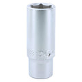 Wiha 33351 6 Point - 1/4 Inch Drive Deep Socket - 14.0mm x 50mm