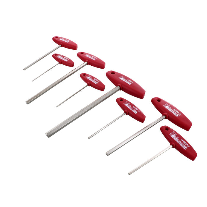 8 Piece Classic Grip Hex Metric T-Handle Set