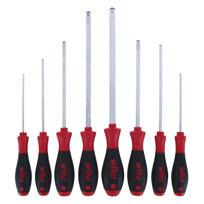 8 Piece SoftFinish MagicRing Ball End Screwdriver Set