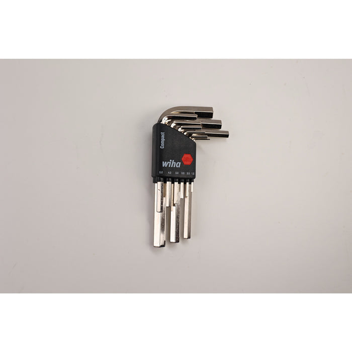 9 Piece Hex L-Key Short Arm Set - Metric
