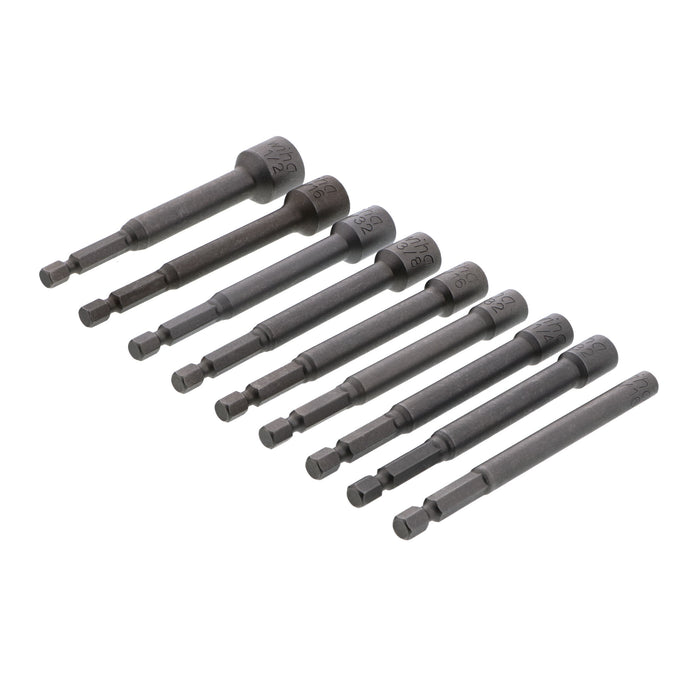 9 Piece Power Blade Nut Setter Set - Inch