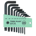 Wiha 36199 9 Piece TorxPlus L-Key Short Arm Set