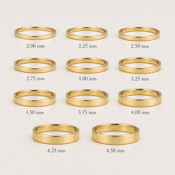Alianza Cinta — Oro 18k