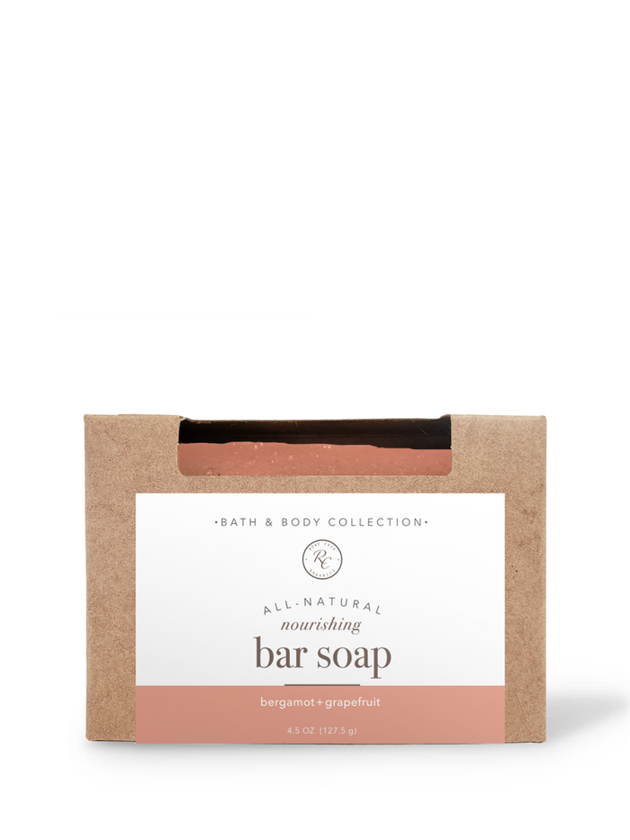 Natural  bar soap with goat milk, made for a gentle cleanse that leaves skin soft and moisturized.