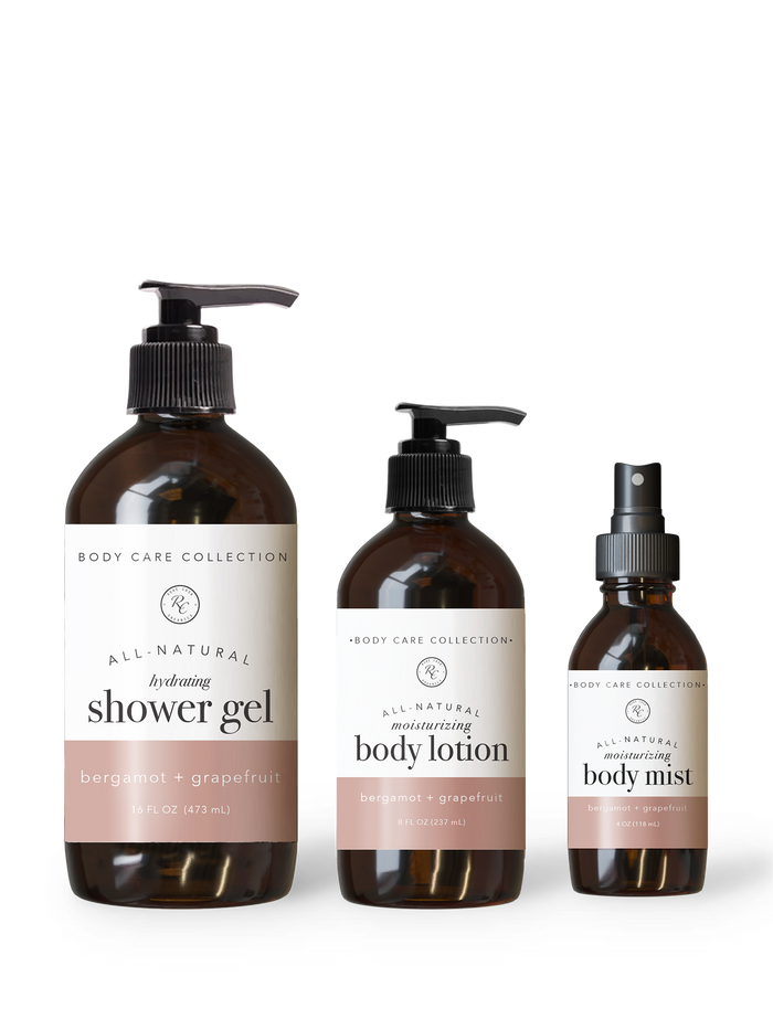 Bergamot + Grapefruit Body Care Set | 3 piece