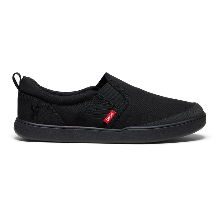 the Boyer Slip On sneaker in black #color_black