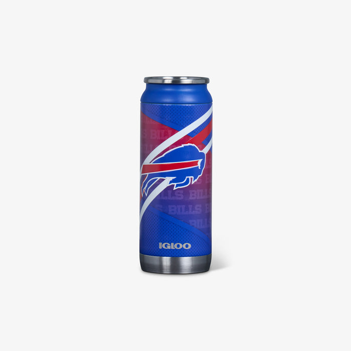 Front View | Buffalo Bills 16 Oz Can::::Durable stainless steel