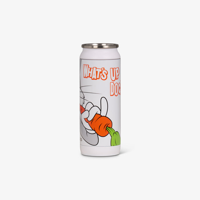 Angle View | Bugs Bunny™ 16 Oz Can::::Durable stainless steel