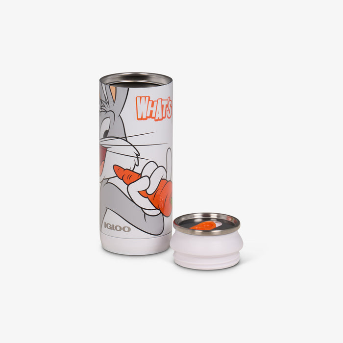 Lid Off View | Bugs Bunny™ 16 Oz Can::::Removable lid