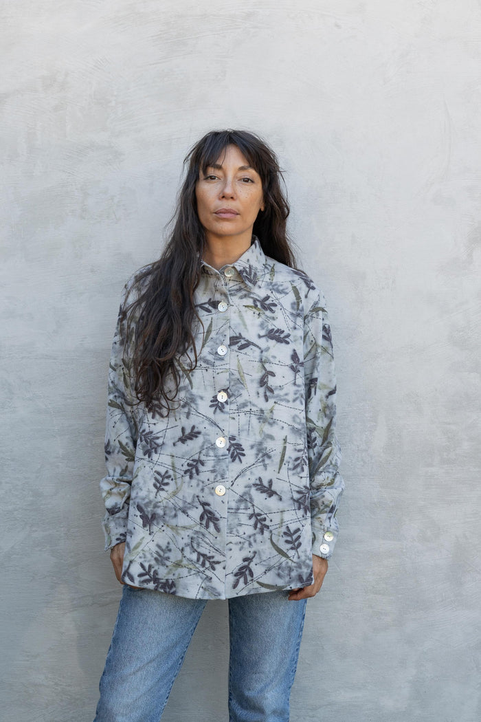Camisa Grizzly (tela de lana)