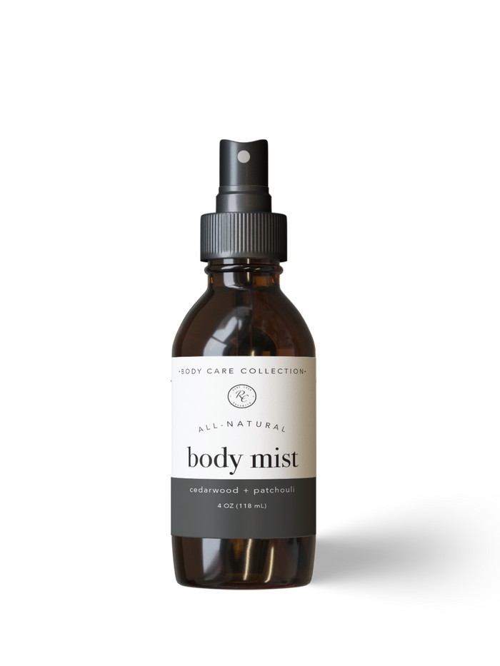 Cedarwood + Patchouli Body Mist | 4 oz