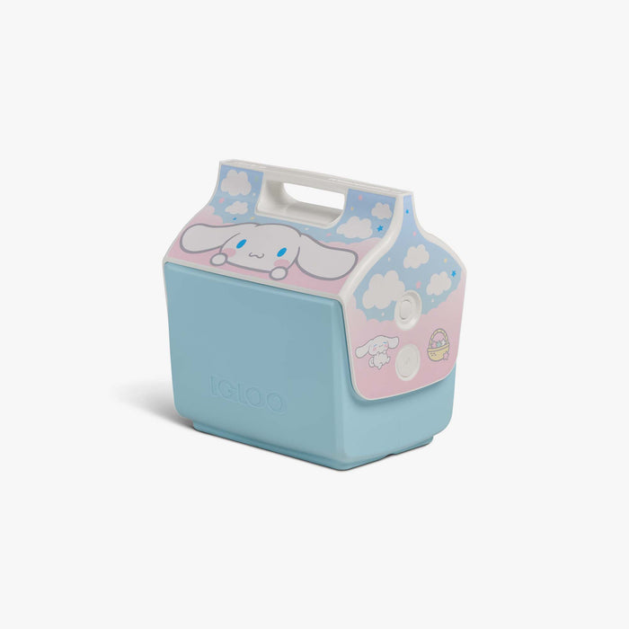 Angle View | Cinnamoroll™ Little Playmate 7 Qt Cooler::::Original side push-button