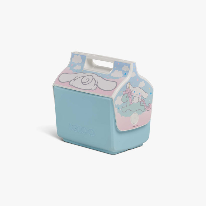 Angle View | Cinnamoroll™ Little Playmate 7 Qt Cooler::::Trademarked tent-top design