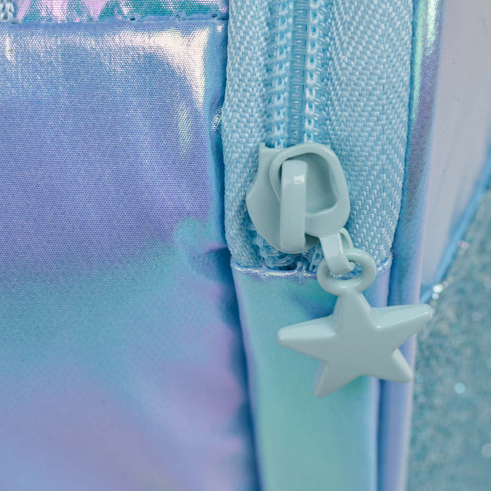 Zipper View | Cinnamoroll™ Slim Lunch Cooler Bag::::Star zipper pulls