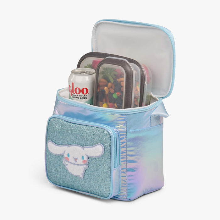 Open View | Cinnamoroll™ Square Lunch Cooler Bag::::Insulated liner