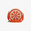 Front View | Citrus Crossbody Cooler Bag::Orange::As seen on The Today Show!