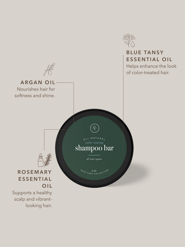 Color-Toning Shampoo Bar | 4 oz