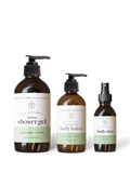 Cucumber + Lime Body Care Set | 3 piece