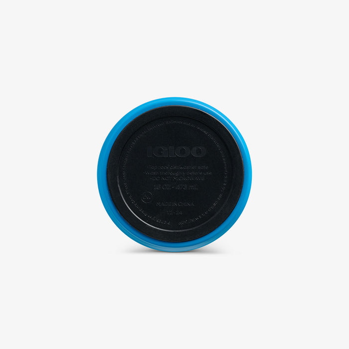 Bottom View | DC Super Heroes Batman™ 16 Oz Can::::Built-in coaster